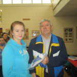 Gráinne Ní Cholmáin captaen na fóirne “The Dream Team” agus Colmán Ó Tuama