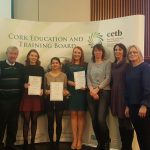 Conchubar Ó Loingsigh, John Lyne, Caitríona, Leah, Saoirse, Kirsten Uí Loingsigh, Helen Nic Giolla Phádraig, Pauline Lyne.